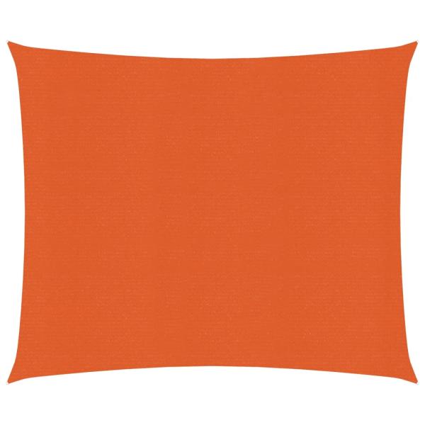 Sonnensegel 160 g/m² Orange 2x2 m HDPE