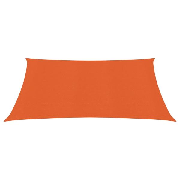 Sonnensegel 160 g/m² Orange 2x2 m HDPE