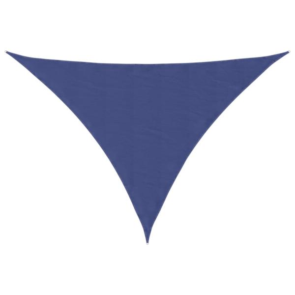 Sonnensegel Oxford-Gewebe Dreieckig 3x4x4 m Blau