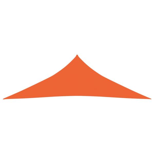 Sonnensegel 160 g/m² Orange 3x3x4,2 m HDPE