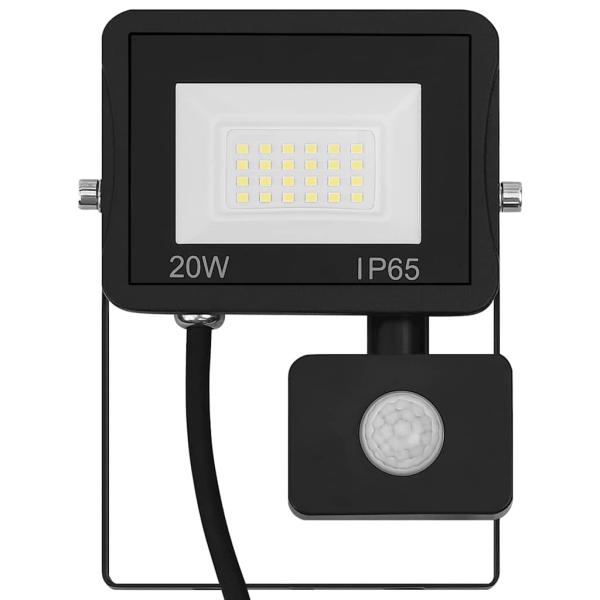LED-Fluter mit Sensor 20 W Warmweiß