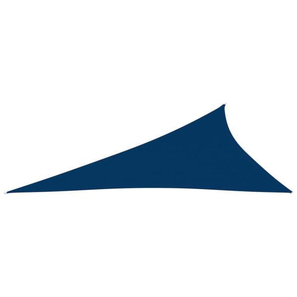 Sonnensegel Oxford-Gewebe Dreieckig 4x5x6,4 m Blau
