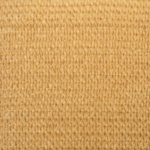 Sonnensegel 160 g/m² Rechteckig Sandfarben 5x8 m HDPE