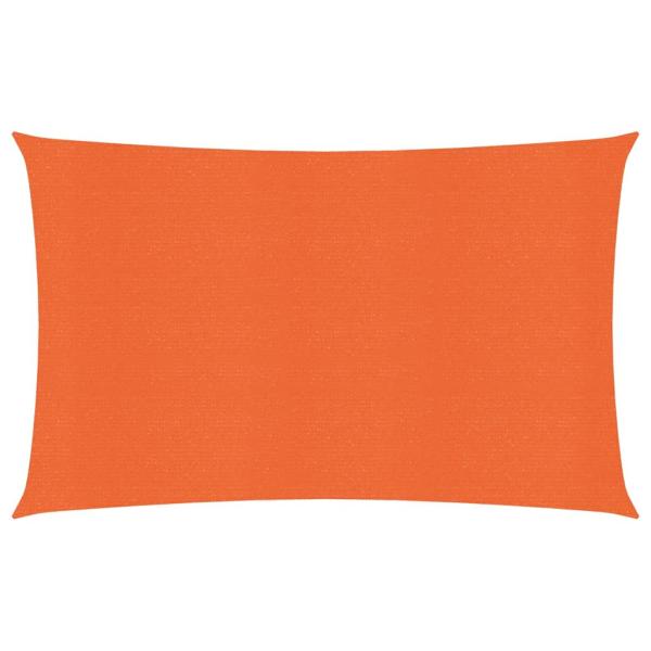 Sonnensegel 160 g/m² Orange 2x4,5 m HDPE