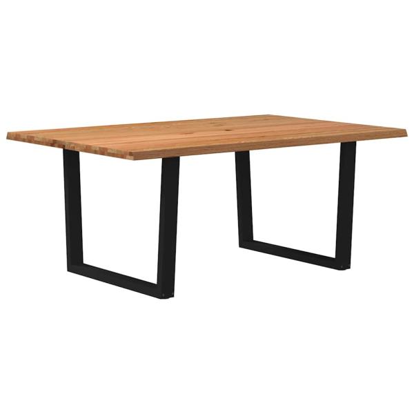 ARDEBO.de - Esstisch mit Baumkanten 180x120x74 cm Massivholz Eiche