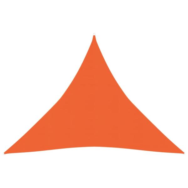 ARDEBO.de - Sonnensegel 160 g/m² Orange 3x3x3 m HDPE