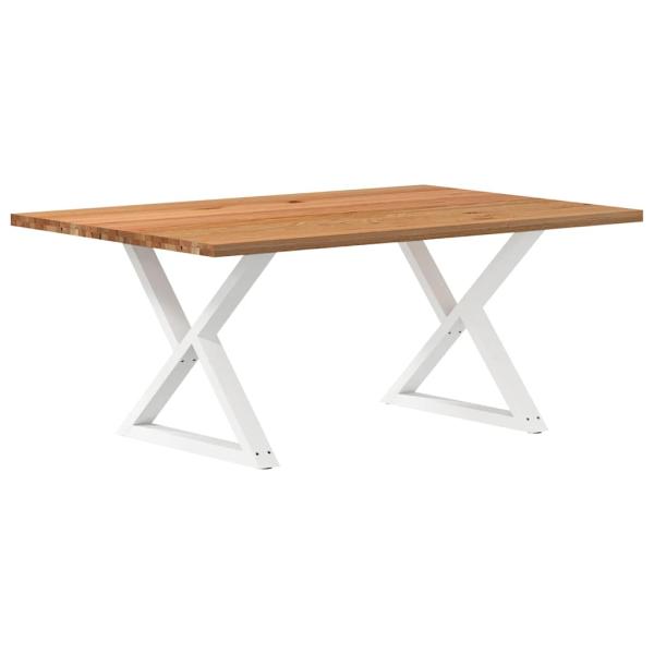ARDEBO.de - Esstisch Hellbraun 180x120x74 cm Massivholz Eiche Rechteckig