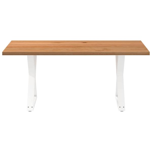 Esstisch Hellbraun 180x120x74 cm Massivholz Eiche Rechteckig
