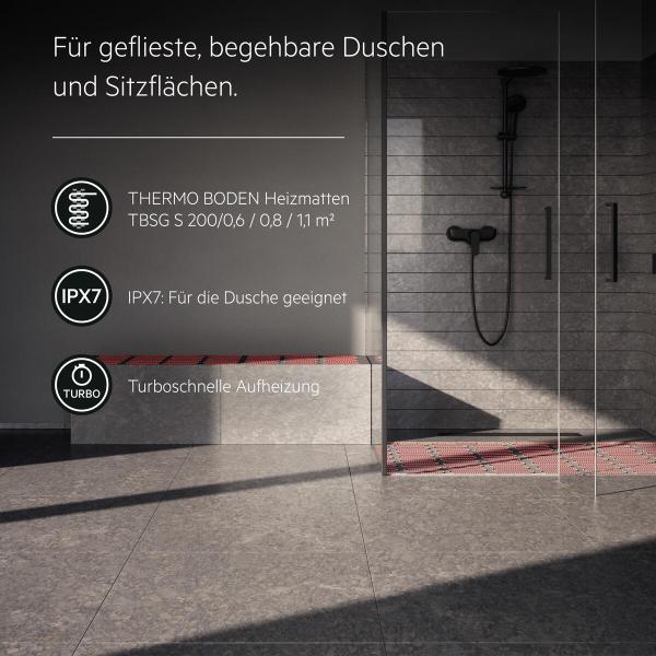AEG TBSG 200/1.1 Comfort Wellness Heizmatte, 1,1 m², 220 W (205825)