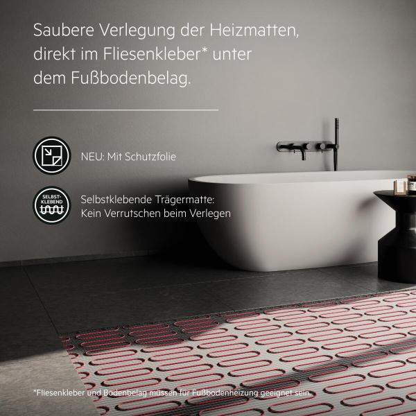 AEG TBSG 200/1.1 Comfort Wellness Heizmatte, 1,1 m², 220 W (205825)