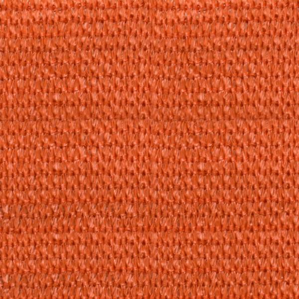 Sonnensegel 160 g/m² Quadratisch Orange 7x7 m HDPE