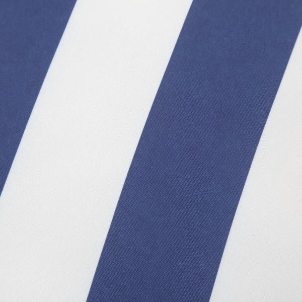 Zierkissen 4 Stk. Blau & Weiß Gestreift 60x60 cm Stoff