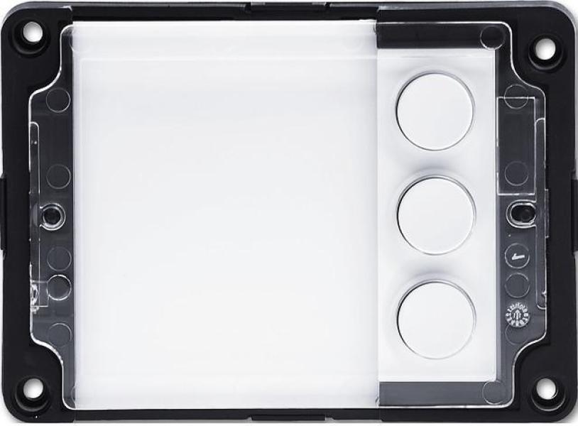 ARDEBO.de Busch-Jaeger 83140/3-101 Busch-Welcome® Basis-Tastenmodul 3fach, Türkommunikation (2CKA008300A0514)