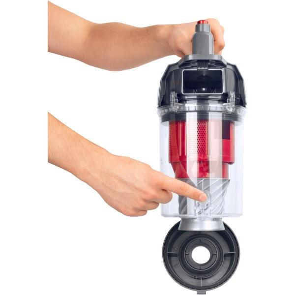 Fakir trend BL 240 Beutelloser Bodenstaubsauger, 700W, HEPA-Filter, Cyclone Technologie, anthrazit/rot