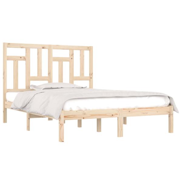 Massivholzbett ohne Matratze 160x200 cm Kiefernholz
