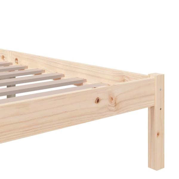 Massivholzbett ohne Matratze 120x200 cm