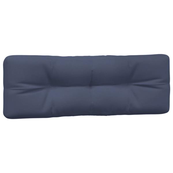 Palettenkissen 7 Stk. Marineblau Stoff
