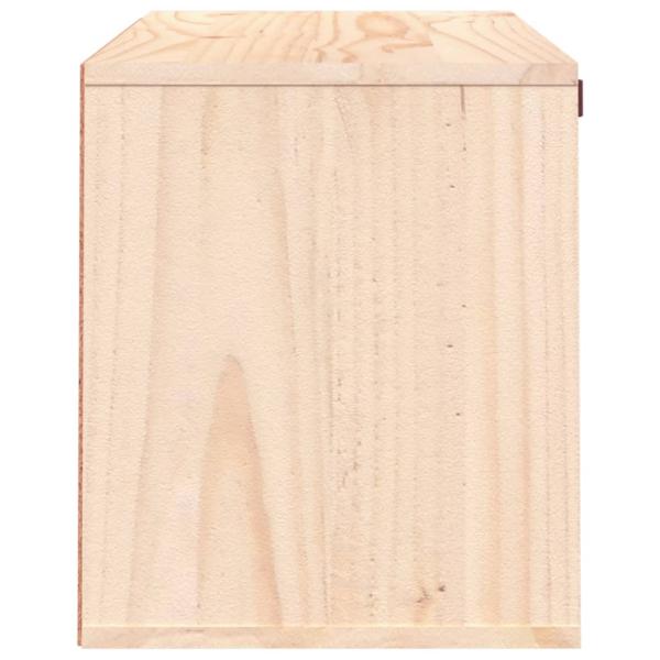 Wandschrank 60x30x35 cm Massivholz Kiefer