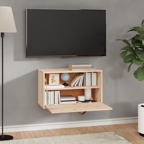 Wandschrank 60x30x35 cm Massivholz Kiefer