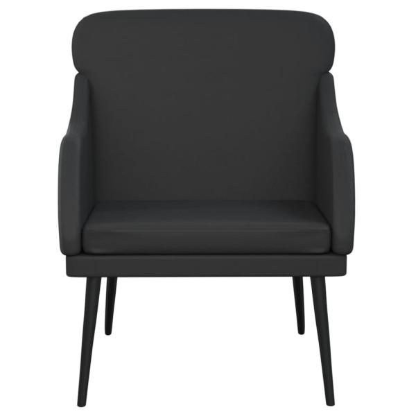 Sessel Schwarz 63x76x80 cm Kunstleder