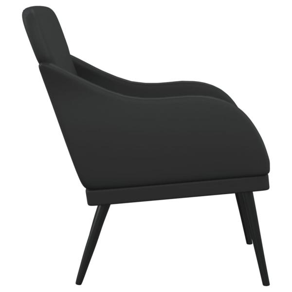 Sessel Schwarz 63x76x80 cm Kunstleder
