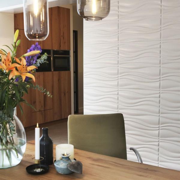 WallArt 3D-Wandpaneele Wellen 12 Stk. GA-WA04