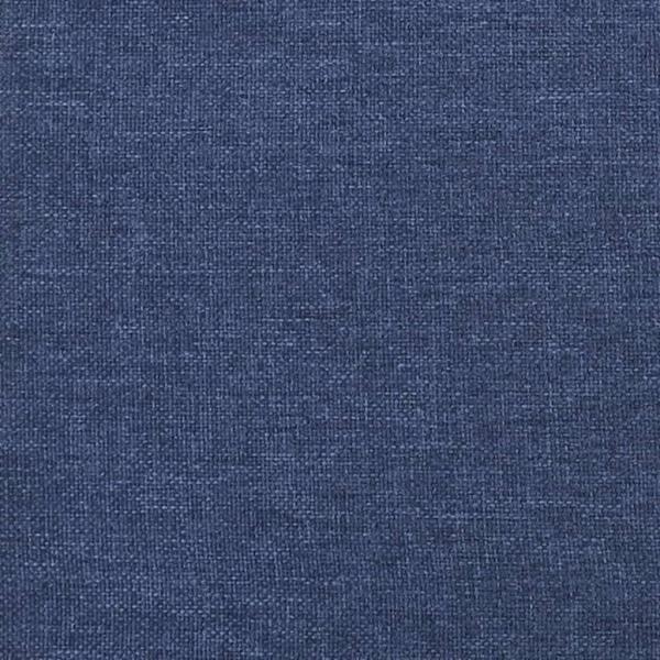 Fußhocker Blau 45x29,5x35 cm Stoff