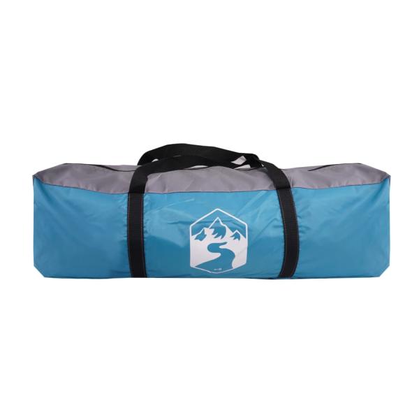Tunnelzelt 1 Person Blau Wasserdicht