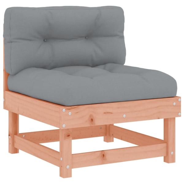 7-tlg. Garten-Lounge-Set mit Kissen Massivholz Douglasie