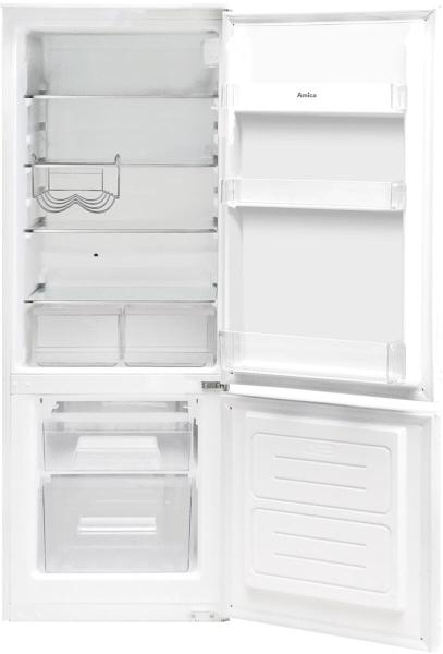 ARDEBO.de Amica EKGCS 386 900 Einbau-Kühl-/Gefrierkombination, Nischenhöhe: 145 cm, 212 L, Schlepptür-Technik, elektronische Steuerung, Tür-Offen-Alarm, Inverter Kompressor, weiß (1195033)