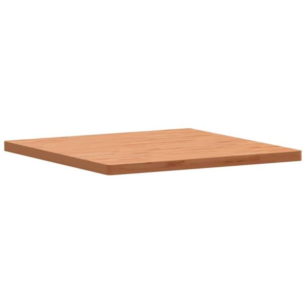 Tischplatte 90x90x4 cm Quadratisch Massivholz Buche