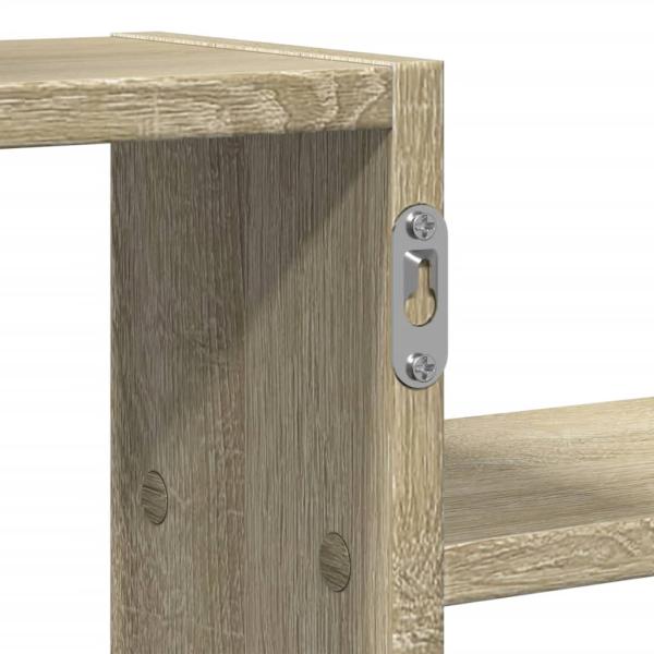 Wandregal Sonoma-Eiche 104x15x49 cm Holzwerkstoff