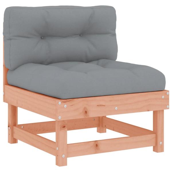 7-tlg. Garten-Lounge-Set mit Kissen Massivholz Douglasie