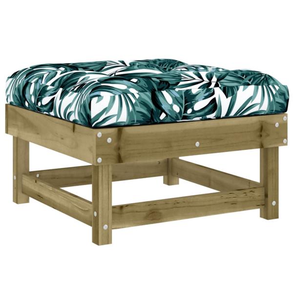 7-tlg. Garten-Lounge-Set mit Kissen Imprägniertes Kiefernholz