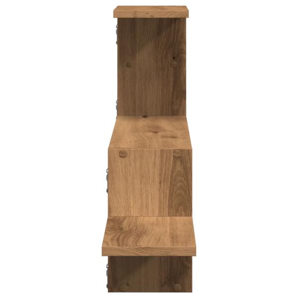 Wandregal Artisan-Eiche 104x15x49 cm Holzwerkstoff
