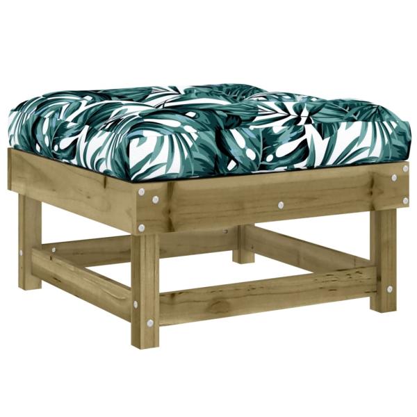 7-tlg. Garten-Lounge-Set mit Kissen Imprägniertes Kiefernholz