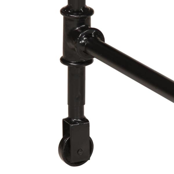 ARDEBO.de - Esstisch 220x90x77 cm Altholz Massiv