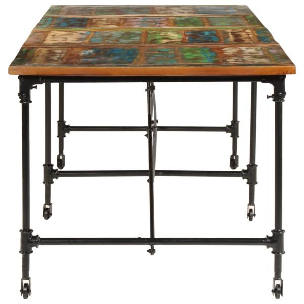 Esstisch 220x90x77 cm Altholz Massiv