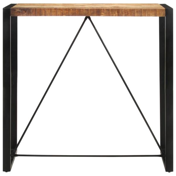 ARDEBO.de - Bartisch 110x55x110 cm Massives Raues Mangoholz