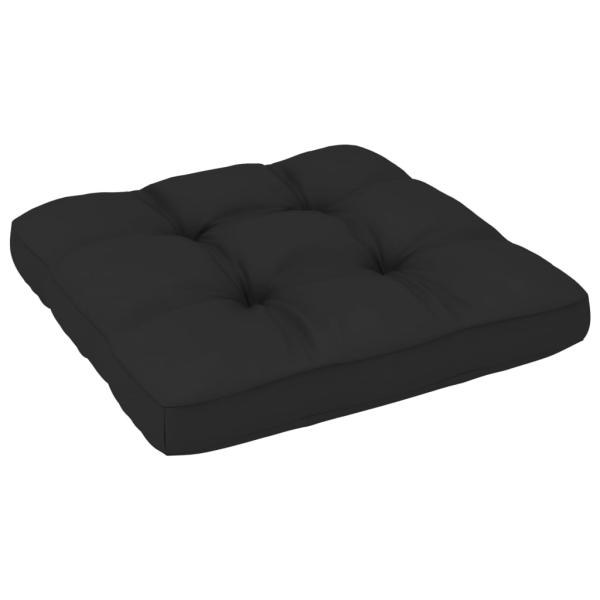 4-tlg. Paletten-Lounge-Set mit Kissen Imprägniertes Kiefernholz