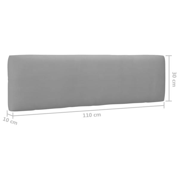 6-tlg. Paletten-Lounge-Set mit Kissen Imprägniertes Kiefernholz