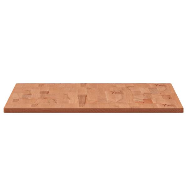 Tischplatte 100x60x1,5 cm Rechteckig Massivholz Buche