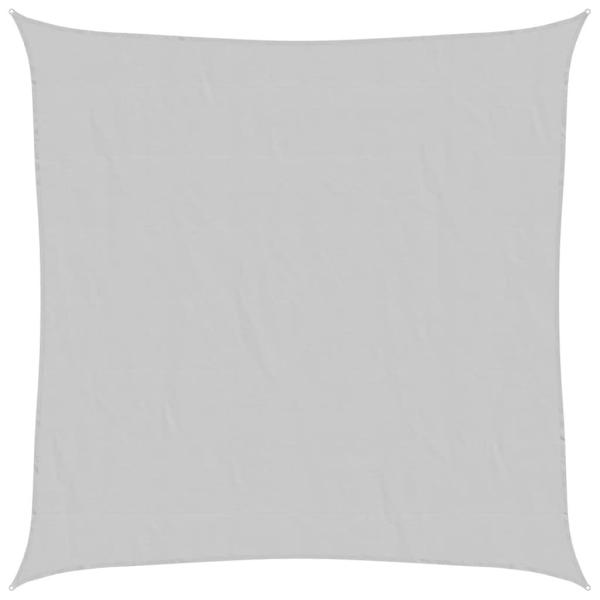 Sonnensegel Hellgrau 5x5 m 100% Polyester Oxford