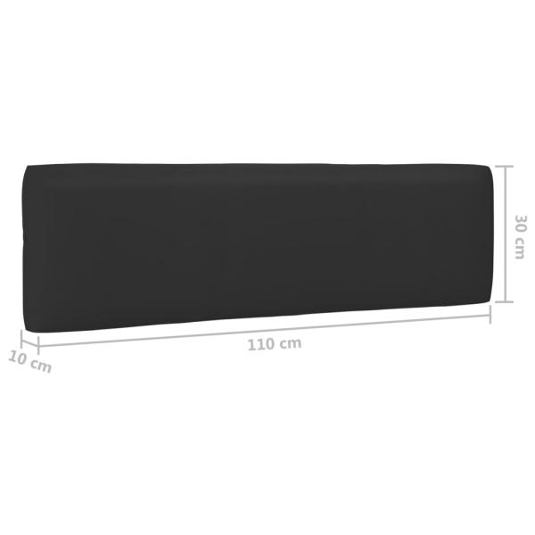 6-tlg. Paletten-Lounge-Set mit Kissen Imprägniertes Kiefernholz