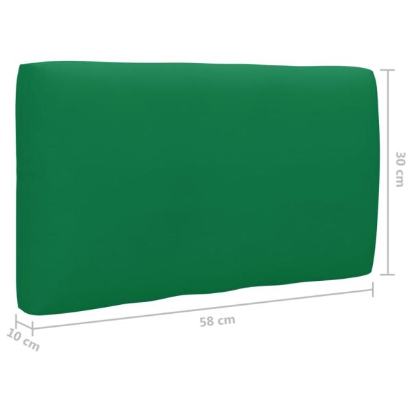 4-tlg. Paletten-Lounge-Set mit Kissen Imprägniertes Kiefernholz