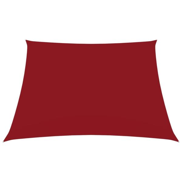 Sonnensegel Oxford-Gewebe Quadratisch 3x3 m Rot