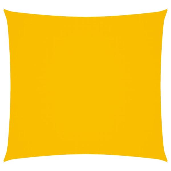 Sonnensegel Oxford-Gewebe Quadratisch 2,5x2,5 m Gelb