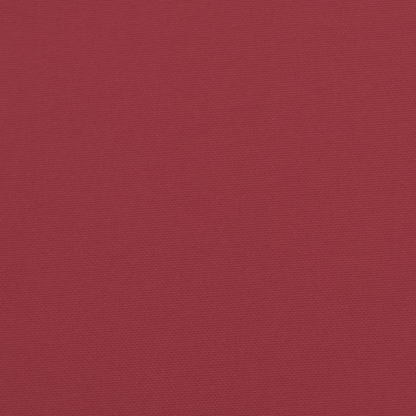 Palettenkissen Weinrot 60x40x12 cm Stoff
