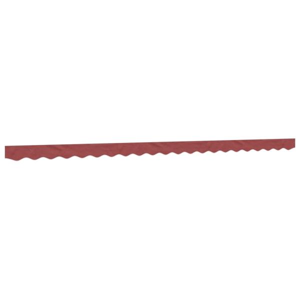 Markisenvolant Burgunderrot 5 m