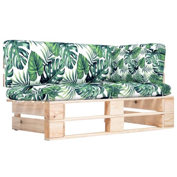 ARDEBO.de - Outdoor-Ecksofa Paletten Kiefernholz Imprägniert